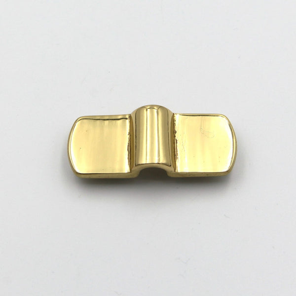 Brass Bridge Leather Craft Tool For Briefcase Wallet Bag Accessories Shiny - Metal Field