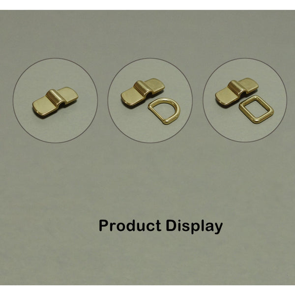 Wallet Closure Brass Bridge Fastener Leather Craft Hardwares - Craft Fasteners & Closures