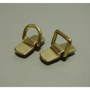 Wallet Closure Brass Bridge Fastener Leather Craft Hardwares - Craft Fasteners & Closures