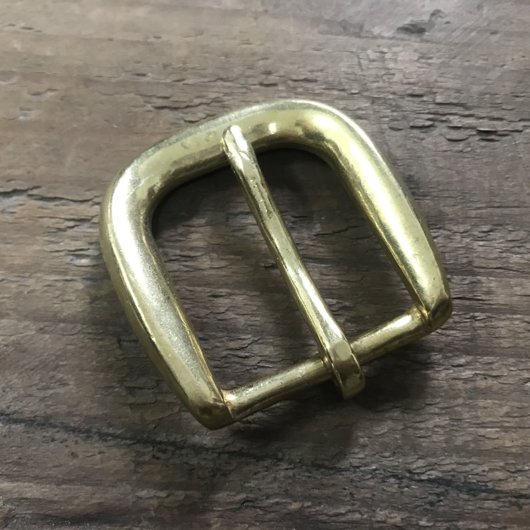 1.25 Classic Buckle in Antiqued Gold