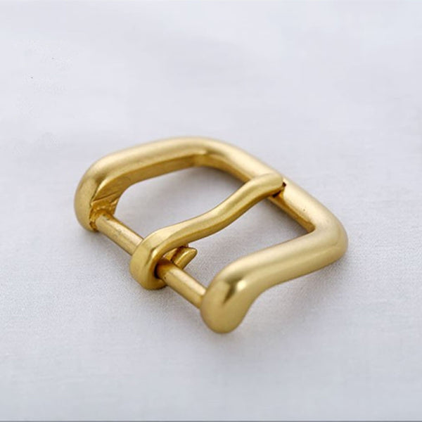 Women Belt Buckle 25mm Solid Brass Keeper Handbag Closure - Belt Buckles Brass