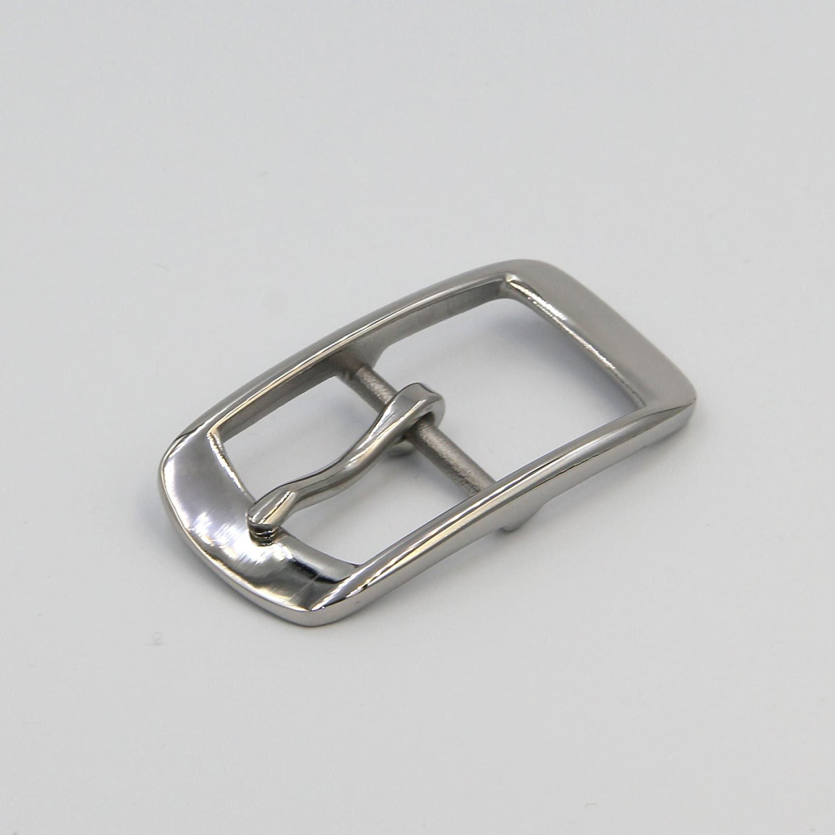 26.8mm Women's Slim Leather Belt Buckle Ladies Handmade Craft